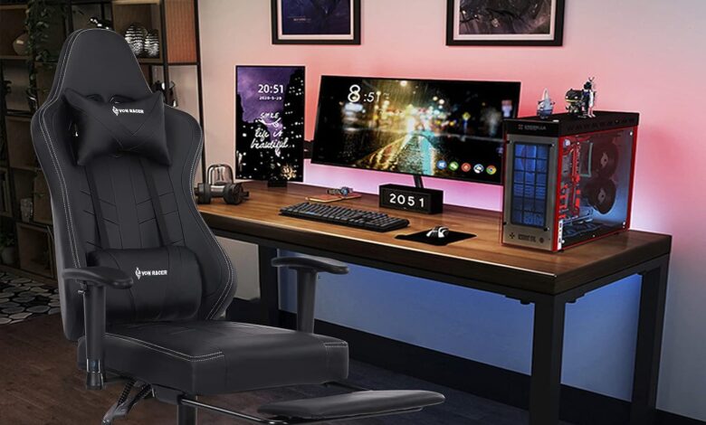 s racer gaming chair